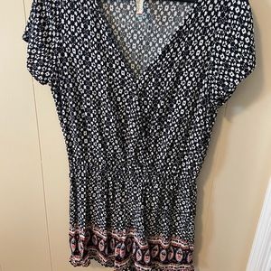 SOLD 3/$20 Printed Romper